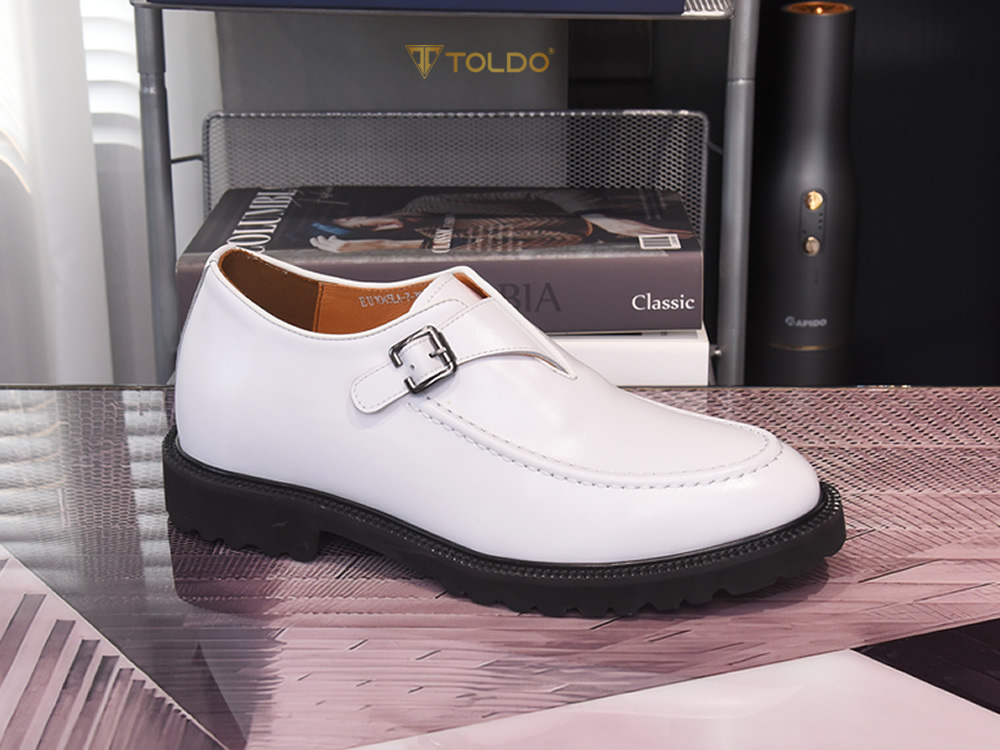 Giày cao 7cm siêu nhẹ da thật 10